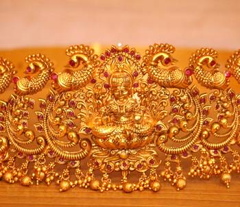 Gold ruby waist-belt 2
