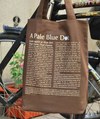 Clean Planet Wise Tote Pale Blue Dot 3