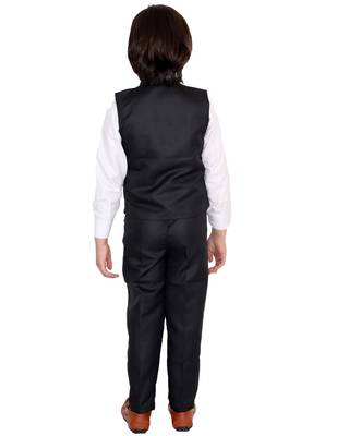 fourfolds boy's 3-piece suit 4