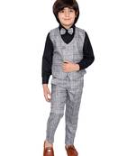 fourfolds boy's 3-piece suit