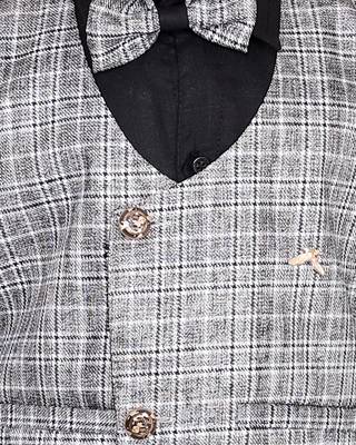 fourfolds boy's 3-piece suit 5