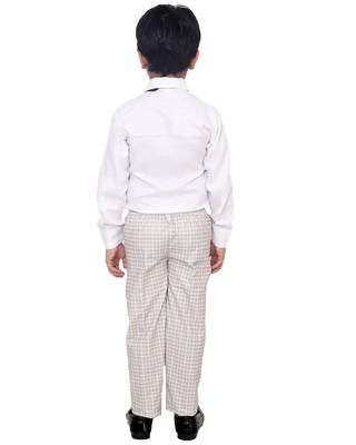 fourfolds boy's 3-piece suit 4