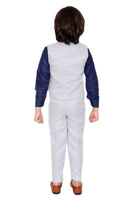 fourfolds boy's 3-piece suit 5