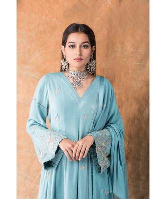 show shaa kimono high low anarkali & dhoti pants 4