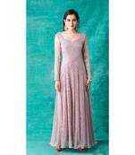 Show Shaa Uncomplicate Yourself Moroccan khirki Crushed Organza Anarkali Set