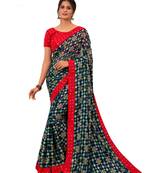 Designer party wear beautiful Heavy  border work saree