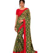 Designer party wear beautiful Heavy  border work saree