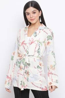 Tropical Tarka Women Blazer