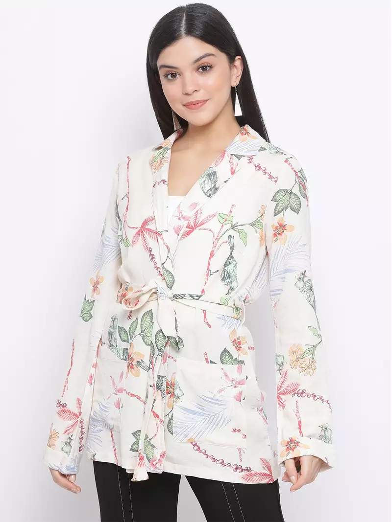 Tropical Tarka Women Blazer