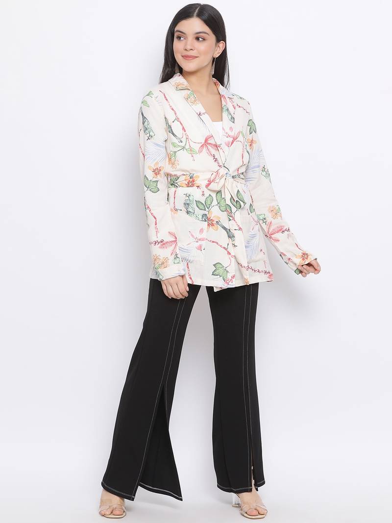 Tropical Tarka Women Blazer