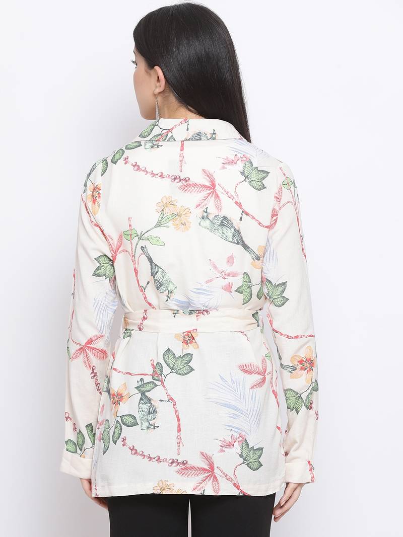 Tropical Tarka Women Blazer