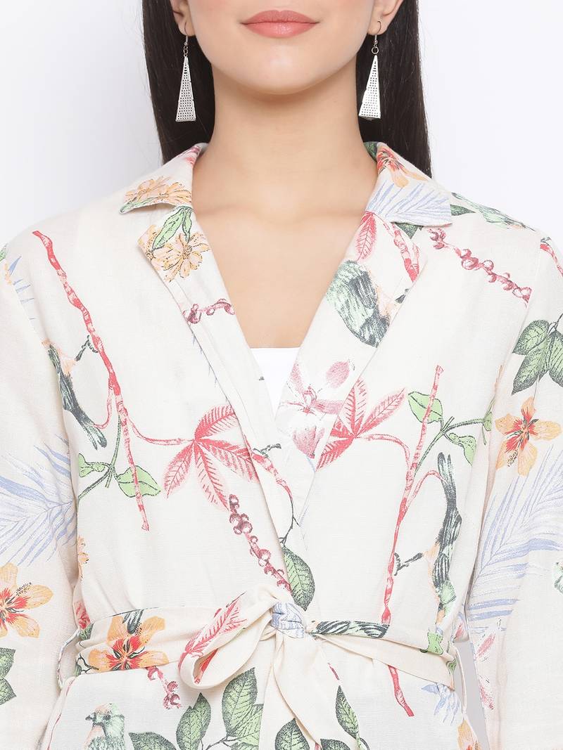 Tropical Tarka Women Blazer