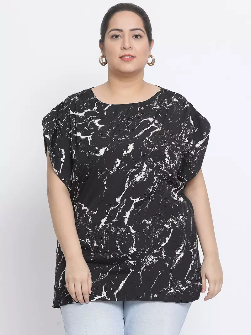 Graphic Heights Plus Size Women Top