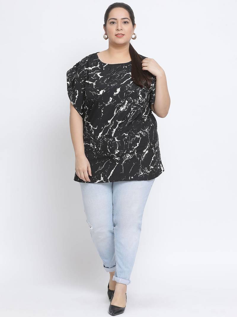 Graphic Heights Plus Size Women Top