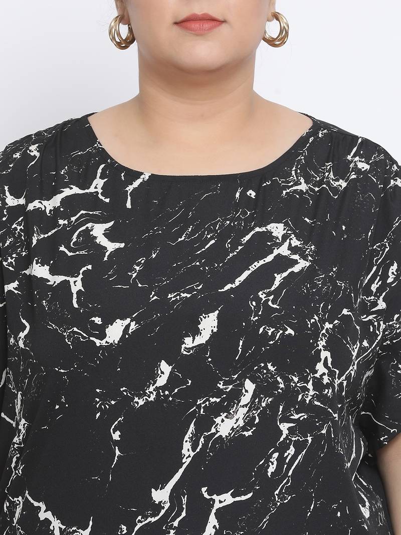 Graphic Heights Plus Size Women Top