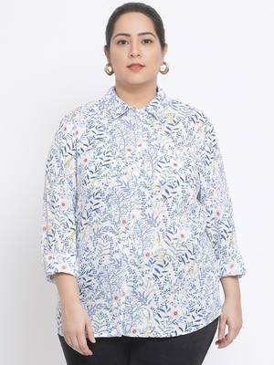 Blossom Farar Plus Size Women Shirt 1