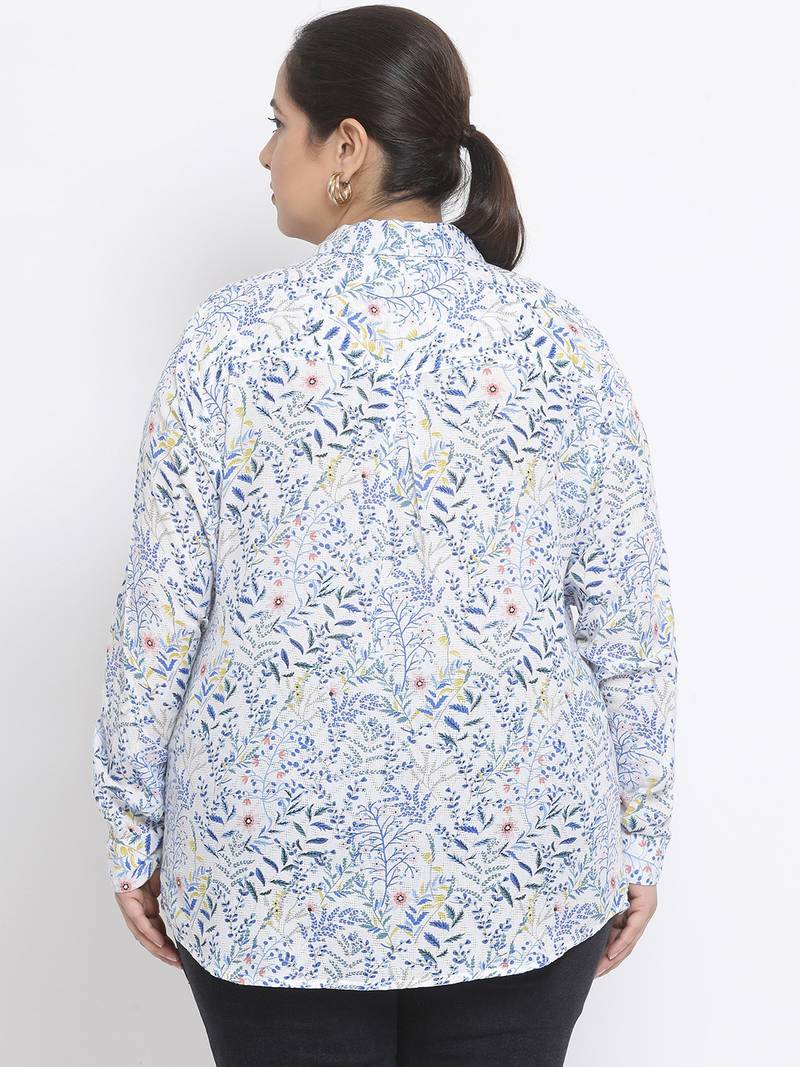 Blossom Farar Plus Size Women Shirt
