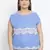 Ocean Glory Lace Plus Size Women Top