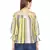Stiped Evanka Cold Shoulder Top
