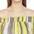 Stiped Evanka Cold Shoulder Top