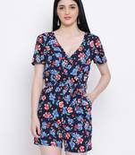 Broken Blossom Yuva Regular Playsuit