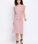 Stripe Foundation Chic Women Dress