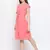Bella Neuro Young Women Linen Shirt Dress