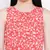 Flowery Memento Shirred Regular Dress