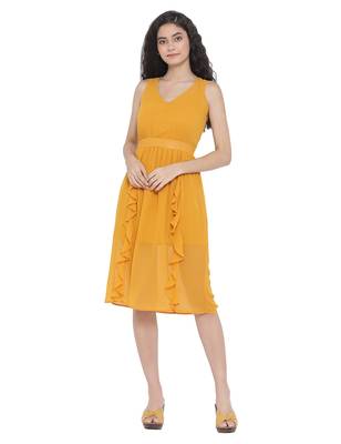 Sunshine Dorothy Sheer A-Line Dress 1