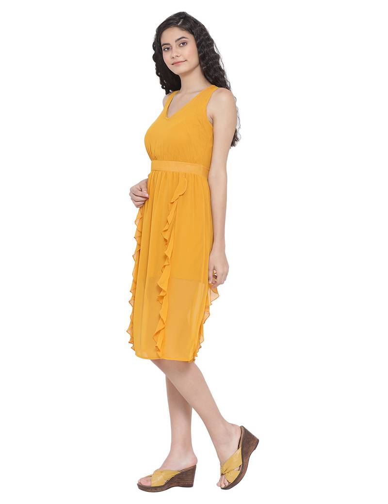 Sunshine Dorothy Sheer A-Line Dress