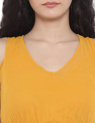 Sunshine Dorothy Sheer A-Line Dress 5