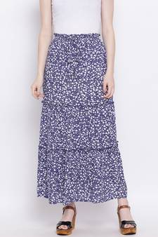 Flora Splendor Maxi Regular Skirt