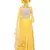 Turmeric Yellow Gold Kasab Jacquard- Chanderi readymade Lehenga-choli-dupatta