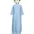 Denim Blue White Kardana and Resham Chanderi readymade kurta set