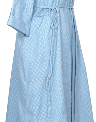 Denim Blue NO Jacquard- Chanderi 4