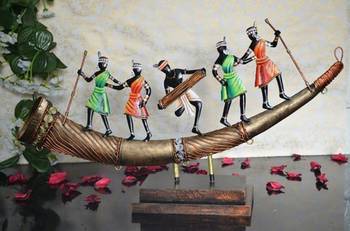 Adivasi Troupe Dancing on a Instrument 2