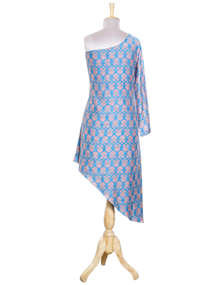 Onion Blush Pink Plain Modal Silk readymade Tunic 3