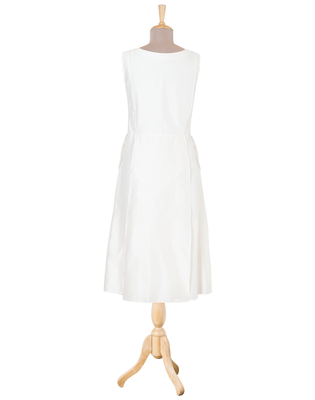 Ivory Plain Chanderi readymade Tunic 3