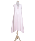 Blush Pink Plain Chanderi readymade Tunic