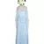 Denim Blue  Kardana   Net readymade Gown