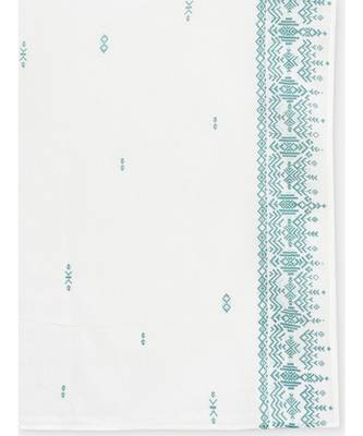 Mul Green Printed Dupatta 2