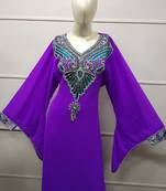 Henna Party Dress Haute Coutre Designer Abaya Traditional Algerian Kaftan