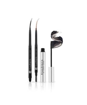 Star Struck- Stellar Eyes 3pc Kit- Brown (Volumizing Masacara, Eye Definer, Brow Pencil) 2