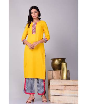 Yellow Mohito Suit Set 1