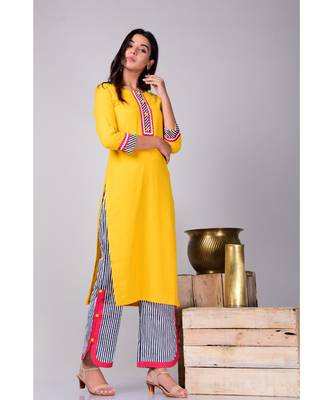 Yellow Mohito Suit Set 2