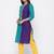 Blue embroidered cotton kurtas-and-kurtis