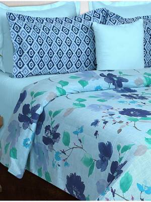 Urbano Printed Double King Bedsheet ( 108" x 108") 2