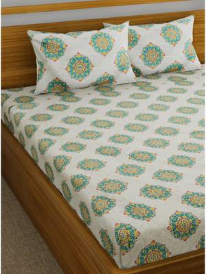 Orchestra Printed Double Bedsheet ( 90" x 100" ) 2