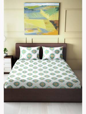 Orchestra Printed Double Bedsheet ( 90" x 100" ) 3