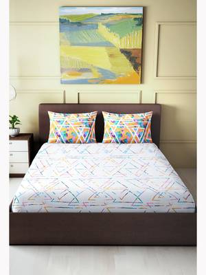 Valencia Printed Double Bedsheet ( 90" x 100" ) 1
